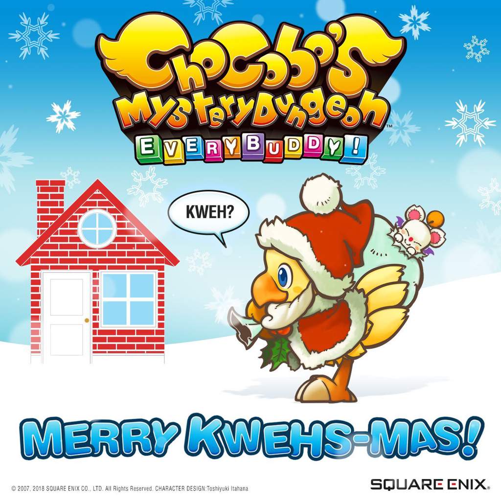 Various Merry Christmas images from Nintendo and other companies