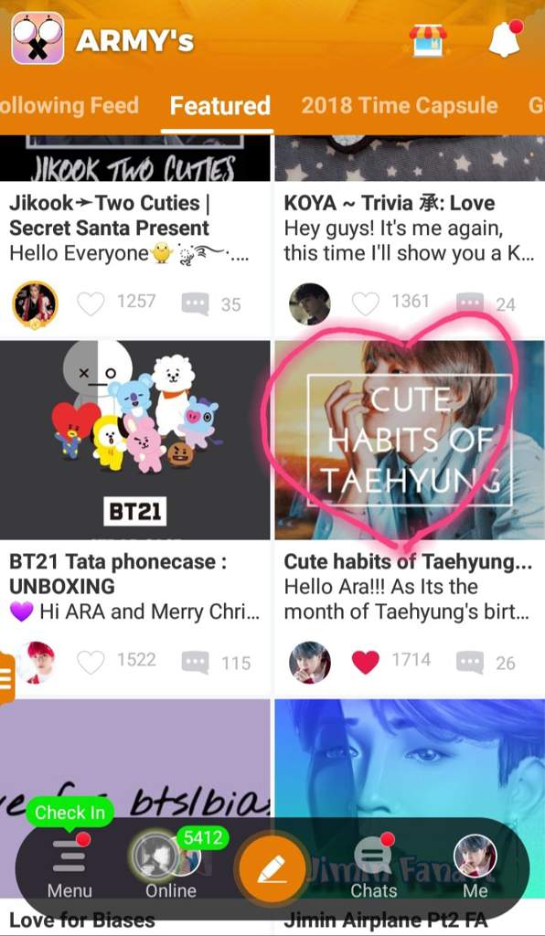 Cute habits of Taehyung... | ARMY's Amino