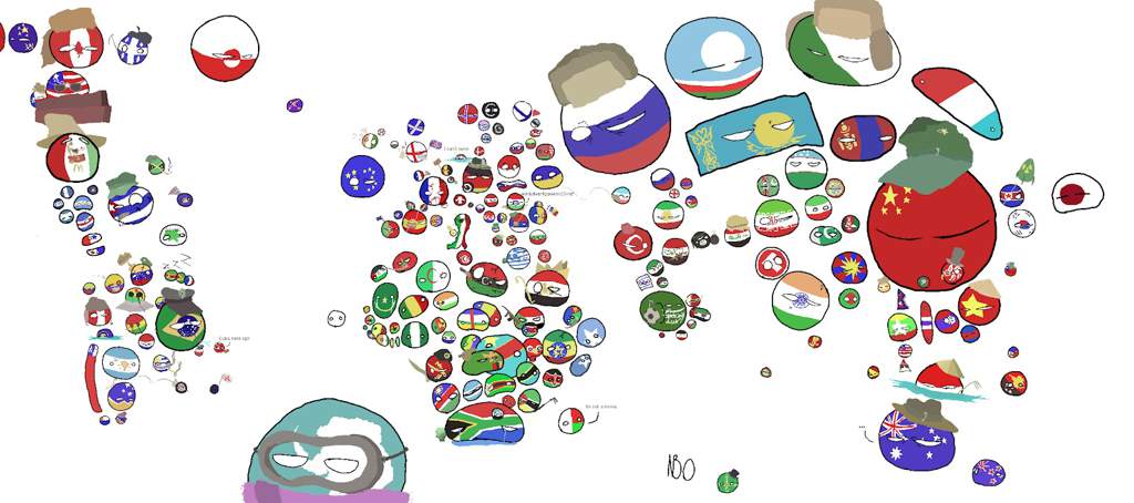 World Map. | Polandball Amino