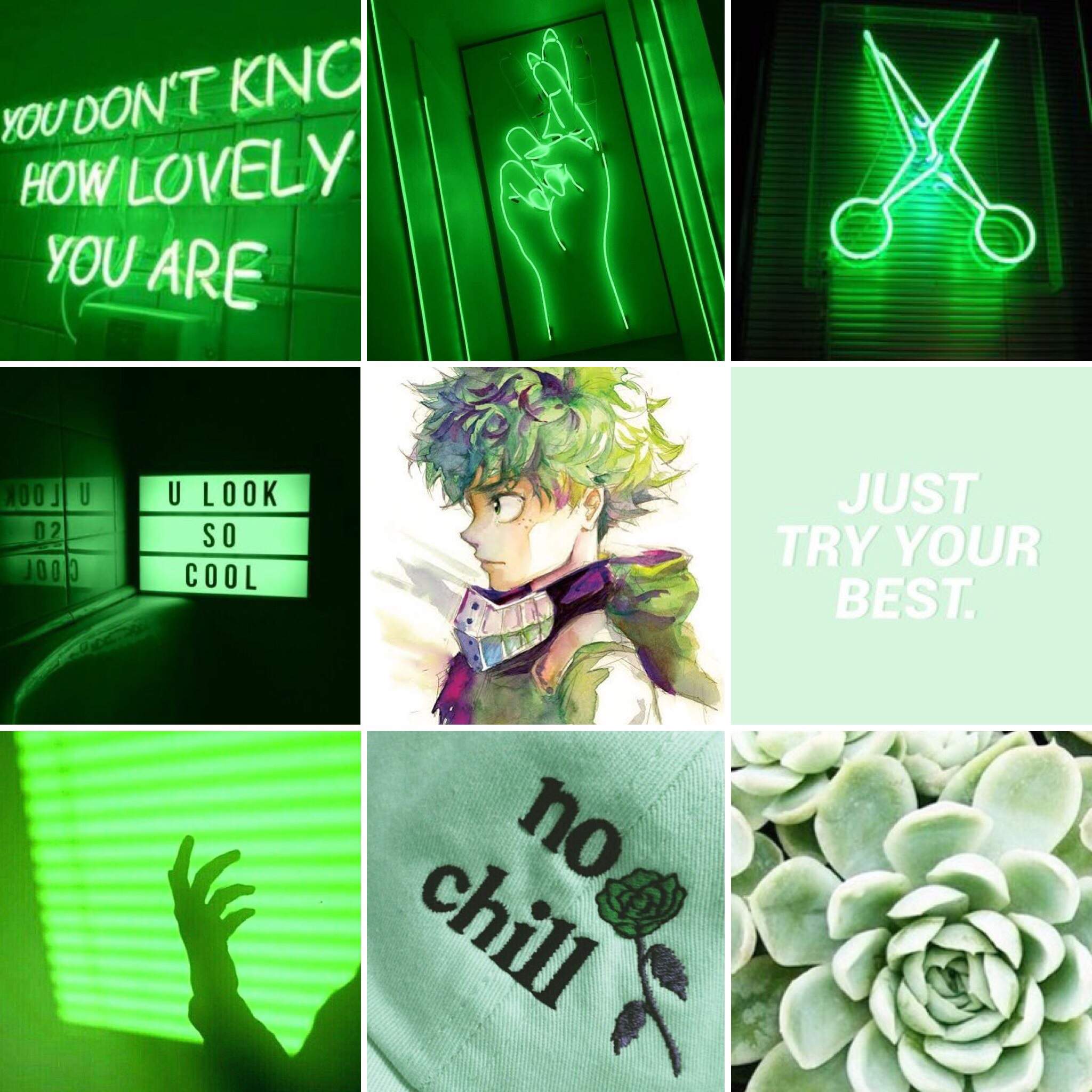 Aesthetic BNHA collages | Anime Amino