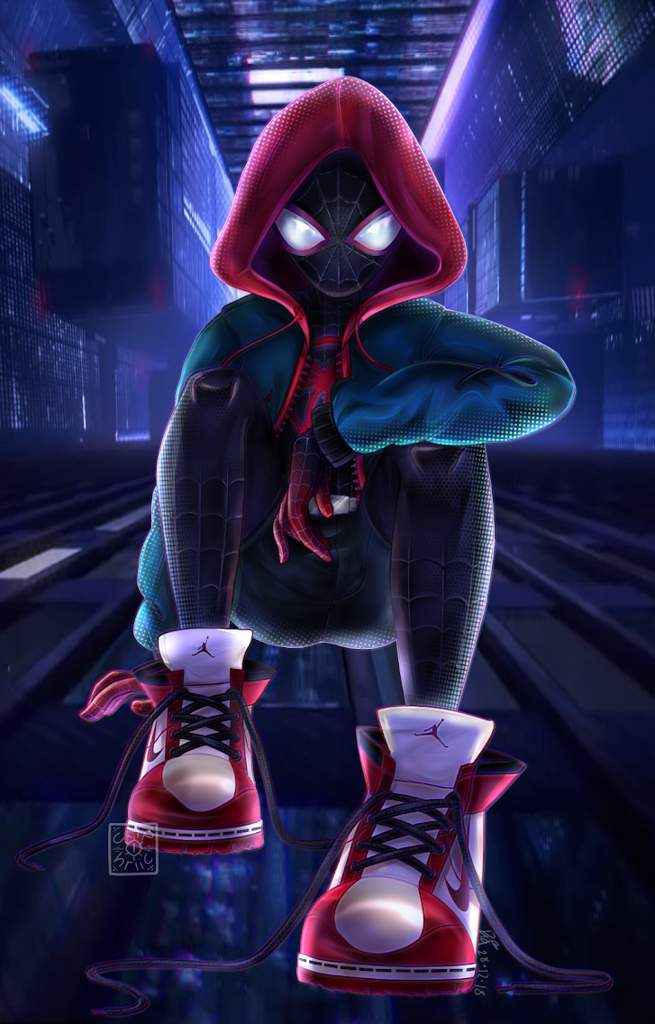 Miles Morales | Spider-Verse | Arts And OCs Amino