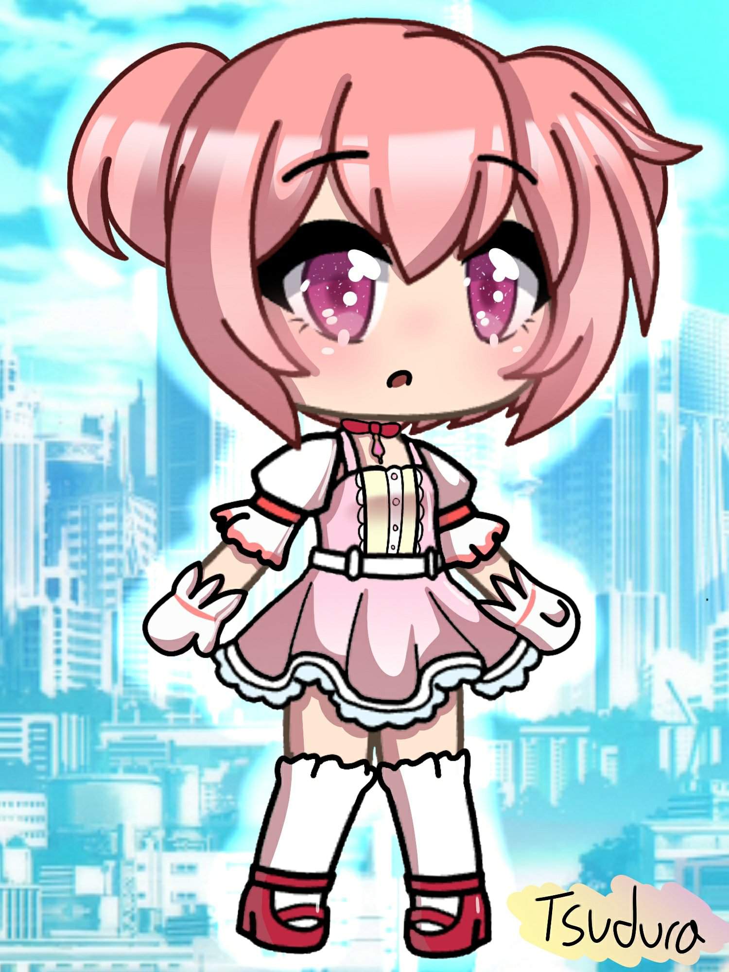 ~×|Madoka Kaname edit|×~×|Ah! Tysm for the feature!|×~ | Gacha-Life Amino