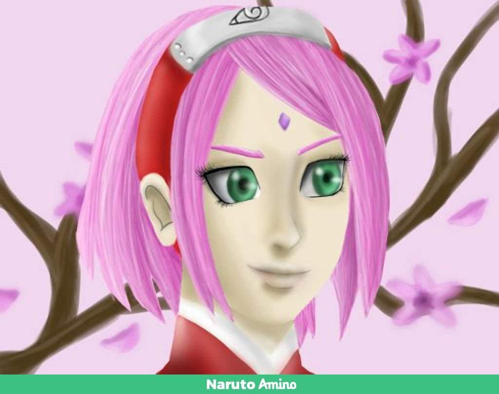 🌸| Sakura Digital Art |🌸 | Naruto Amino