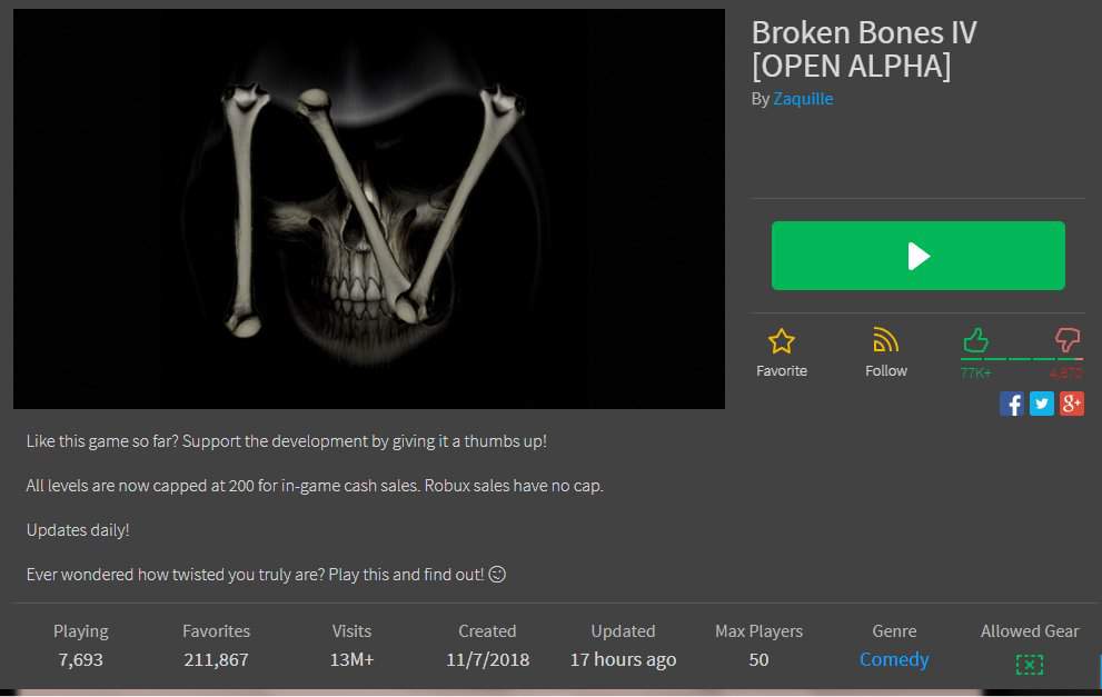 How To Break All Your Bones In Broken Bones Iv Roblox Youtube - roblox is broken youtube