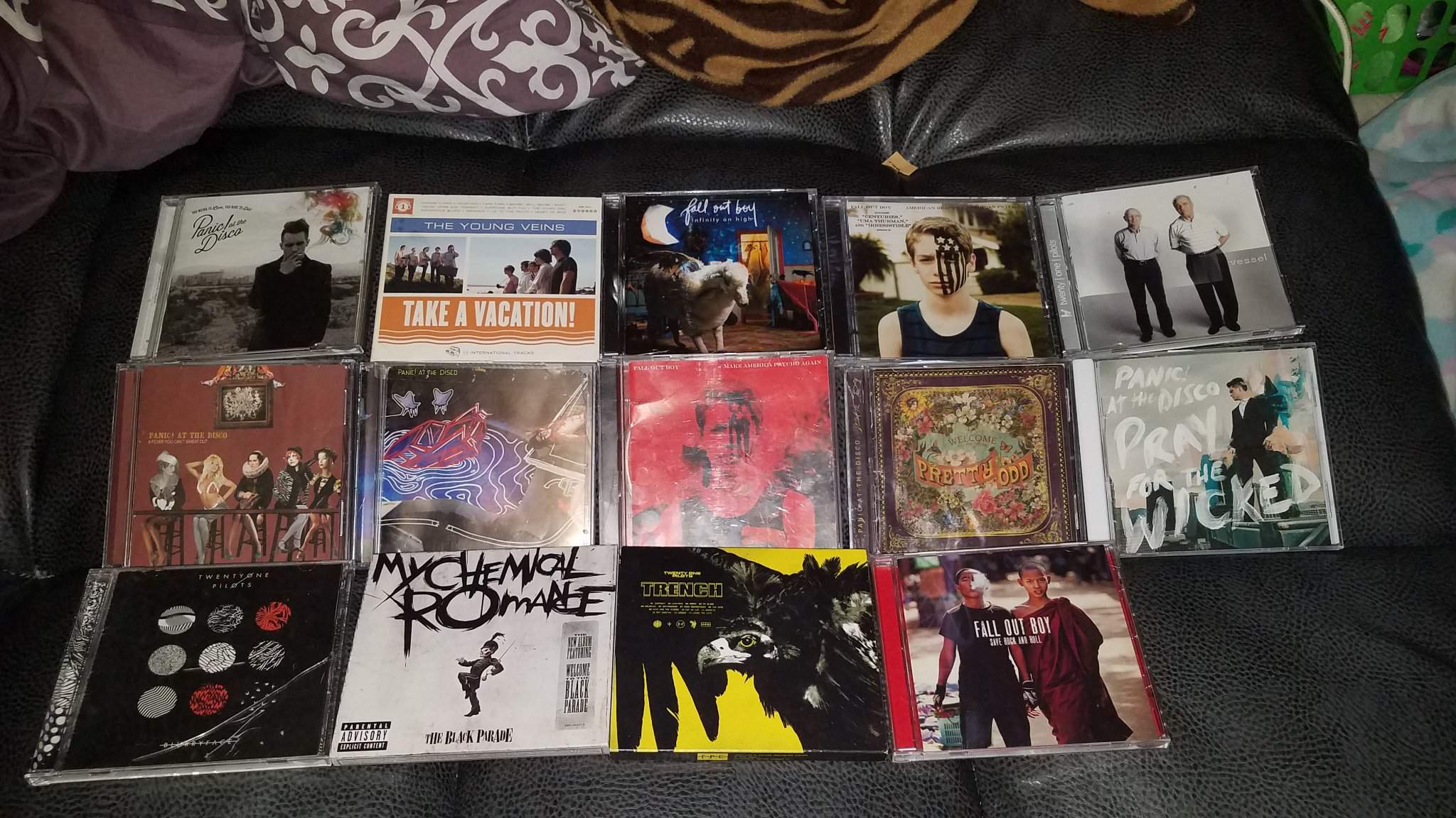 My CD collection | Emo Trinity + Amino