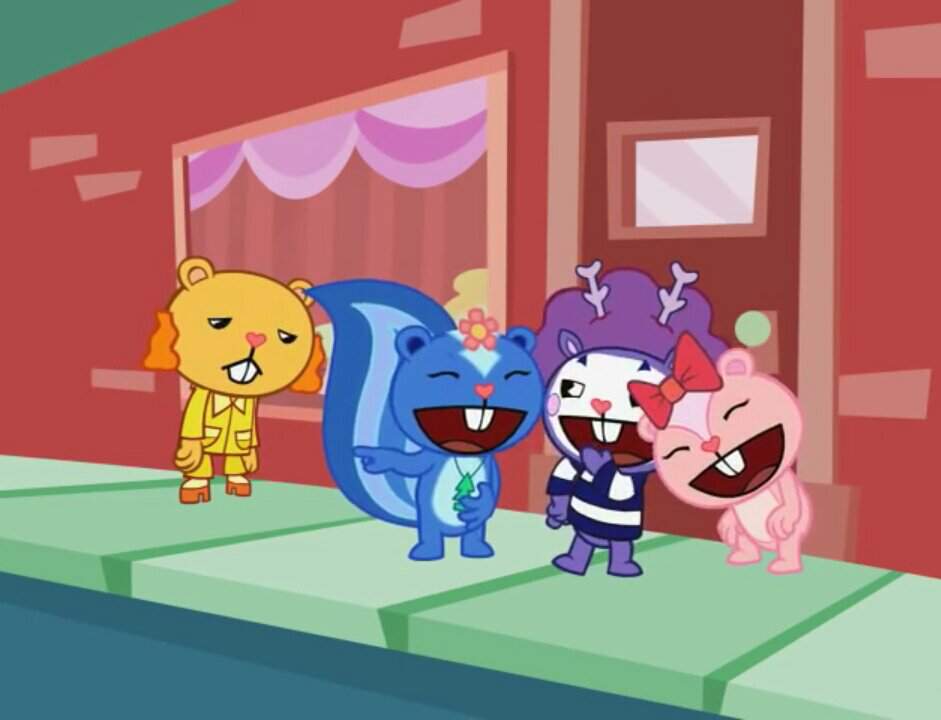 Flippy/Fliqpy vs Disco Bear (Joke Post) | Happy Tree Friends Amino