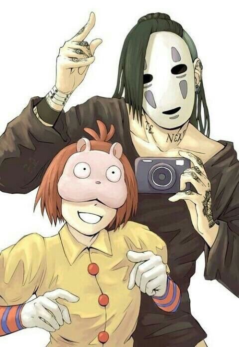 Studio Ghibli x Tokyo Ghoul {Credit to the artist} | Ghoul Amino