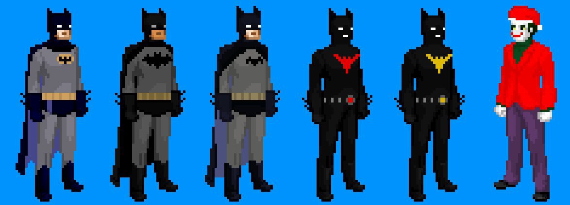 Batman TAS christmas Pixel Art | DC Entertainment Amino
