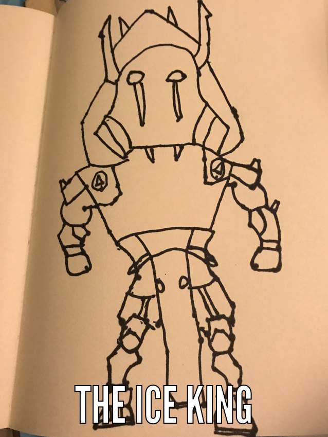 Fortnite Coloring Pages Printable Ice King