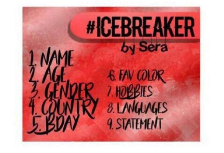 Ice Breaker Challenge Stay S Universe ⚡️ Amino