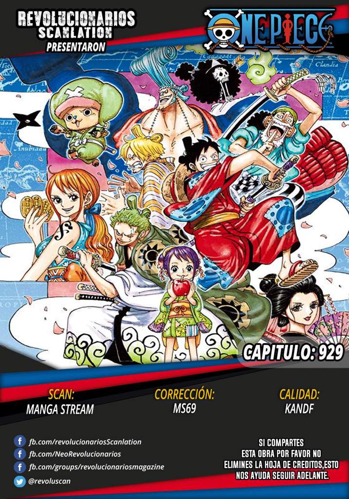 Manga One Piece 929 One Piece Amino