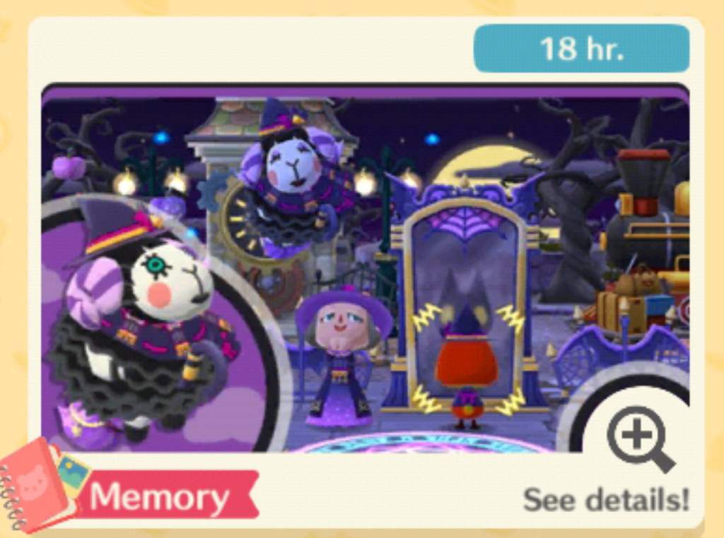 Reminder Last Day of Muffy's Creepy Cookie! Animal Crossing Pocket