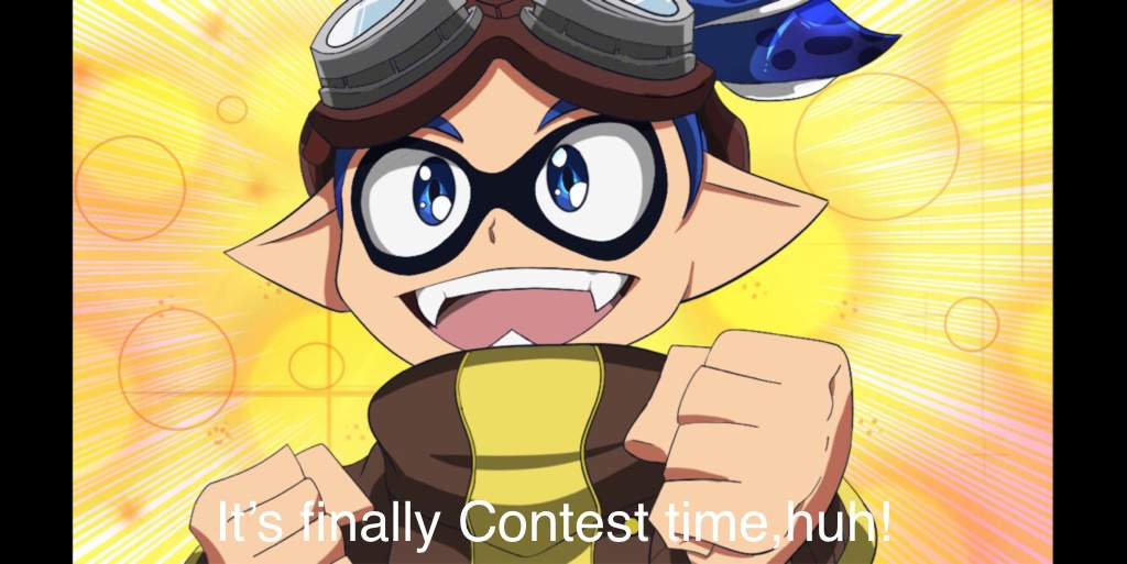 “Anime screenshot” Goggles kun Splatoon Amino