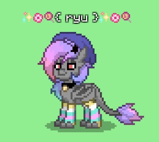 Pastel goth pony | Pony Town Amino