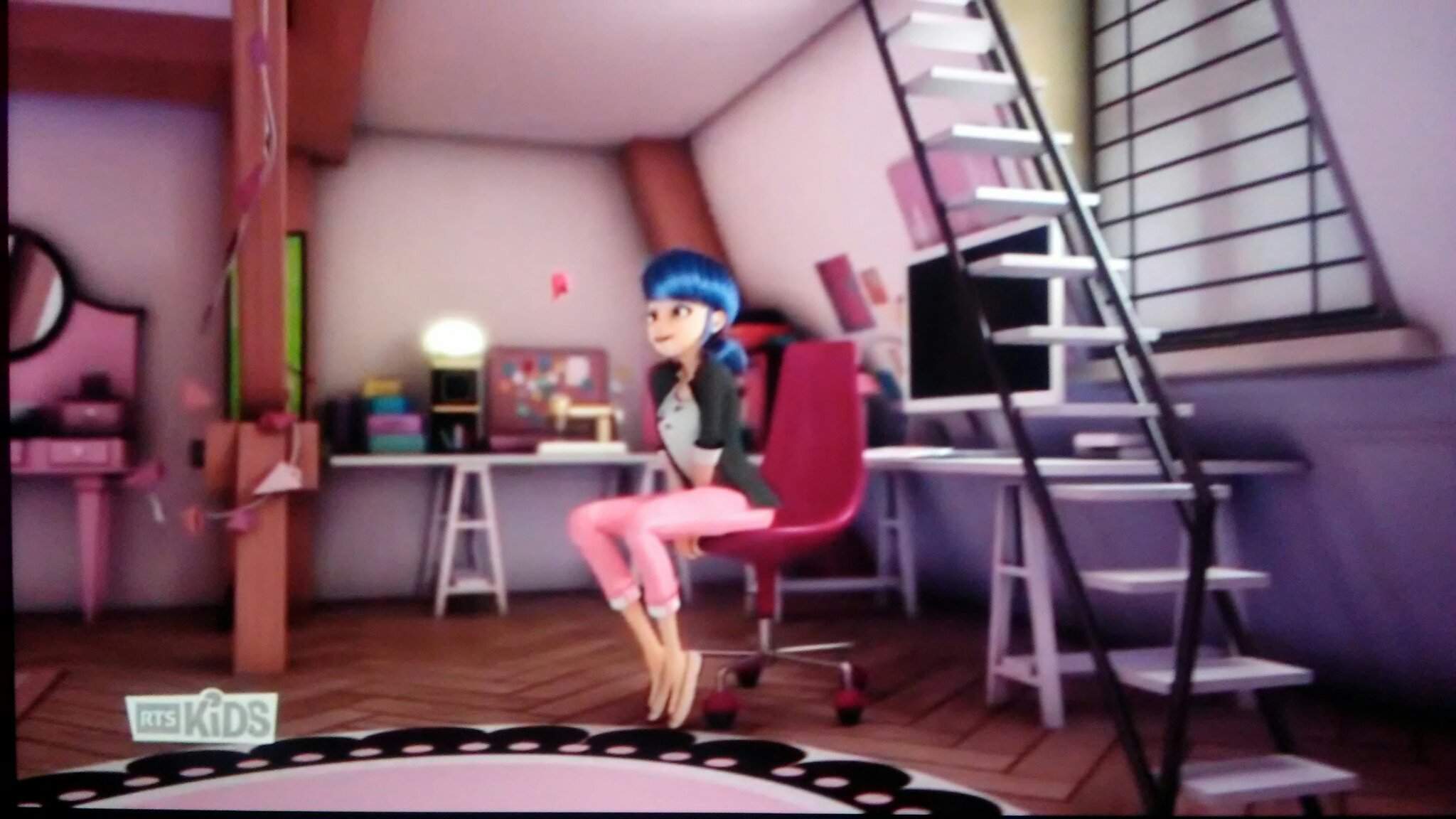 How can Marinette do that she can stand on her own two feet, when ...