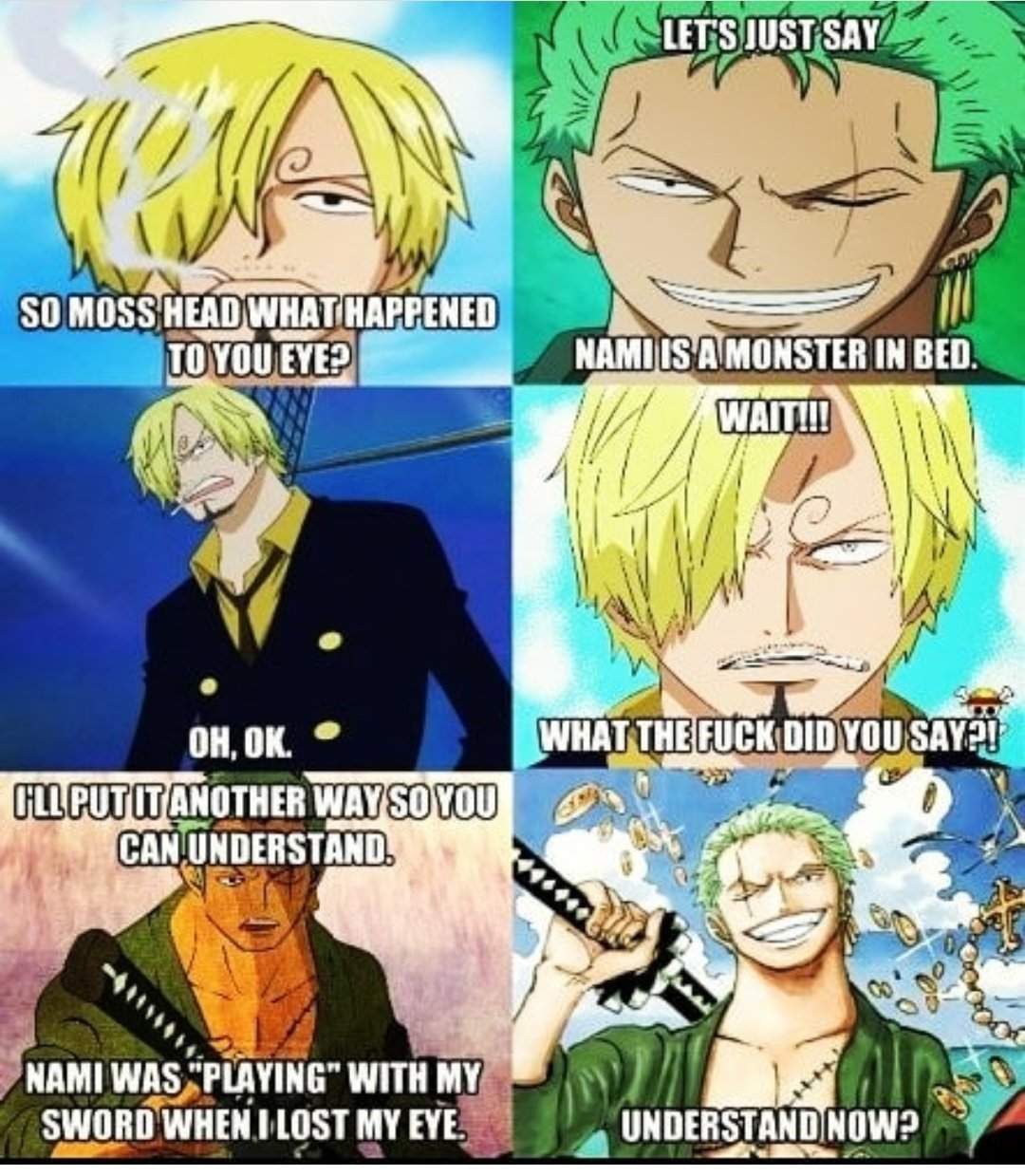 Oh .... Dammmmm.......... | One Piece Amino