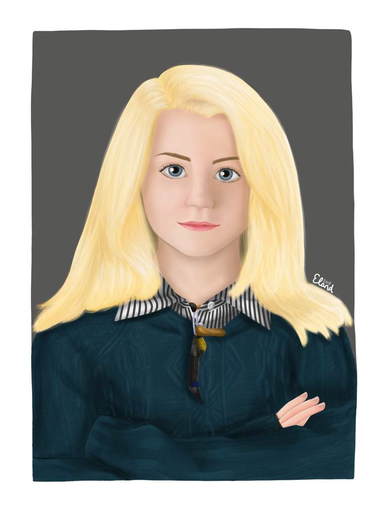 Attempting Realism – A Luna Lovegood Portrait | Harry Potter Amino