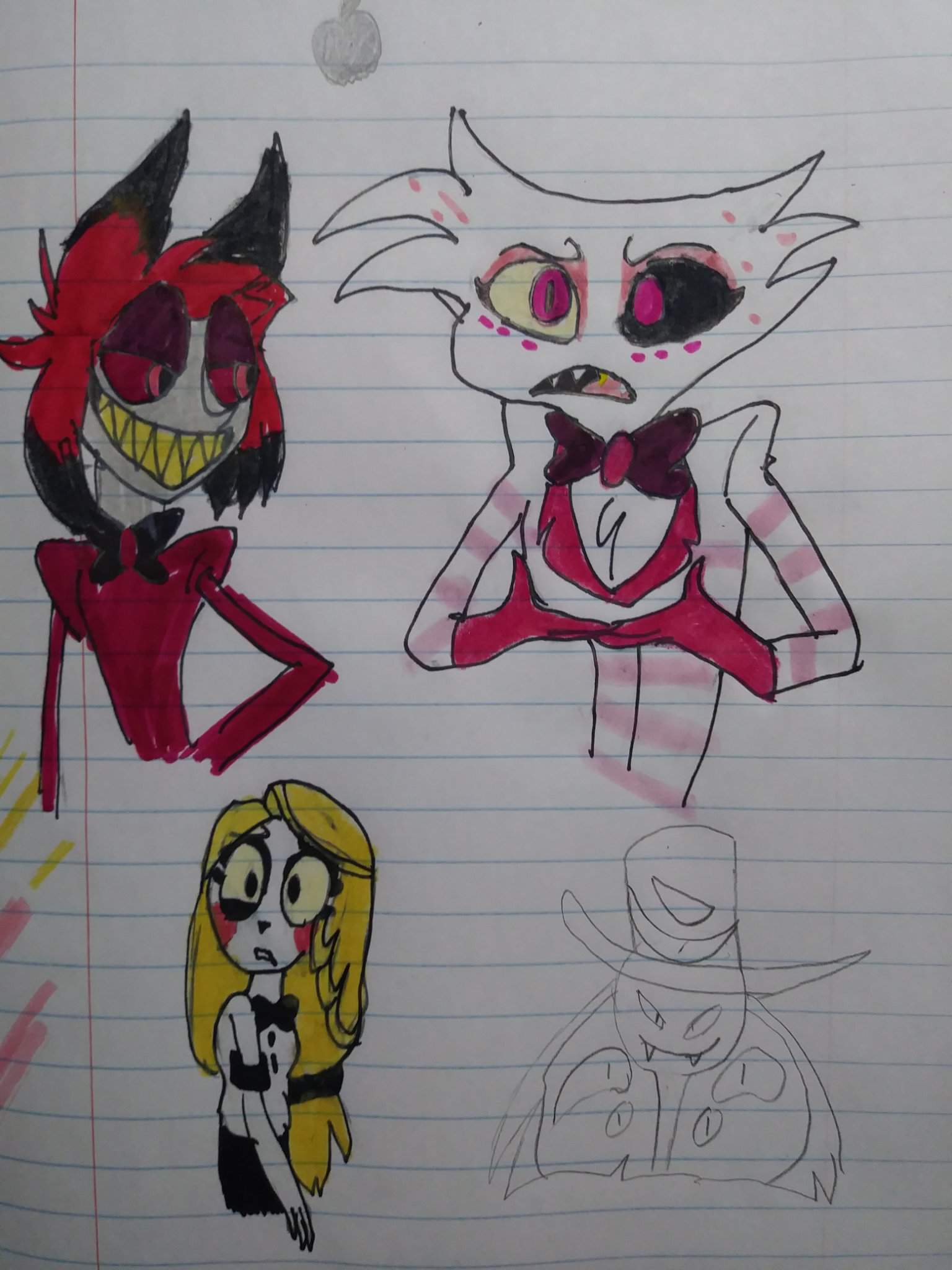 Practice doodles | Hazbin Hotel (official) Amino