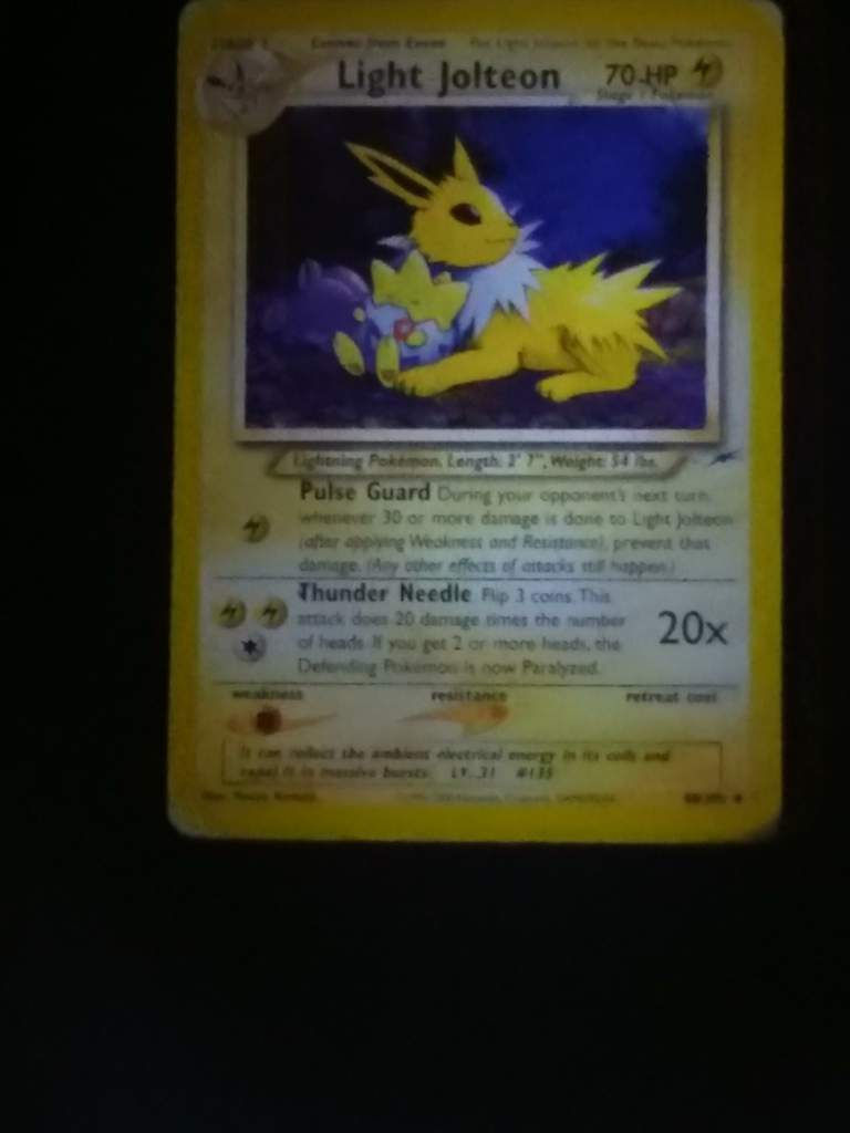 Pokemon Trading Card Game Jolteon Gx Special Collection