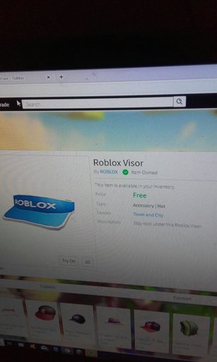 Roblox 2018 Visor