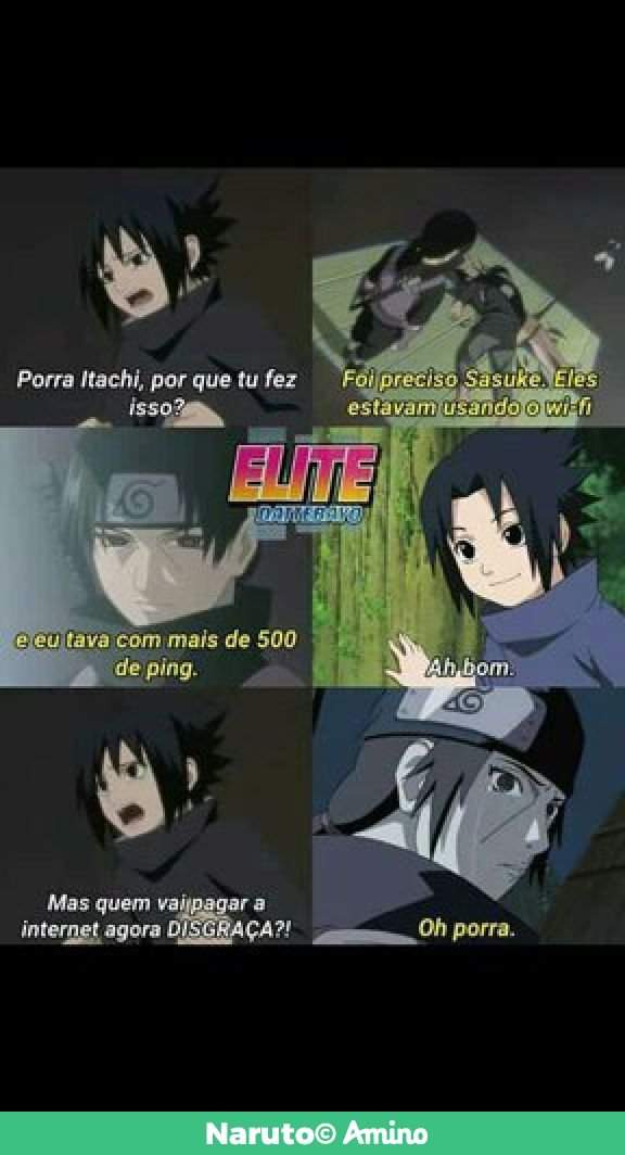 Quem vai pagar a net agora itachi!? | Wiki | Naruto Shippuden Oficial ...