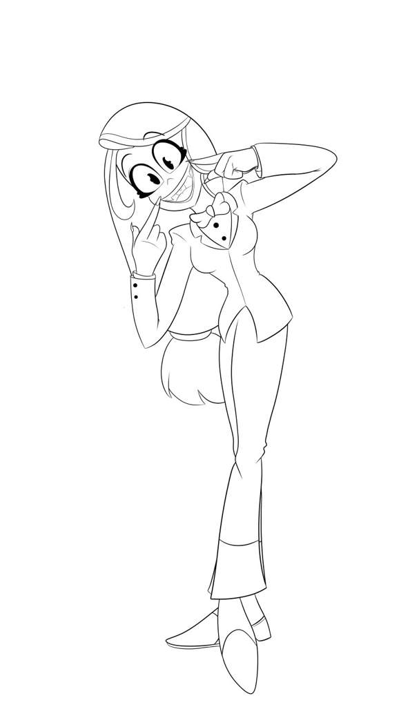 Redemption Starts With a Smile [Hazbin Hotel] [FANART] | Hazbin Hotel ...