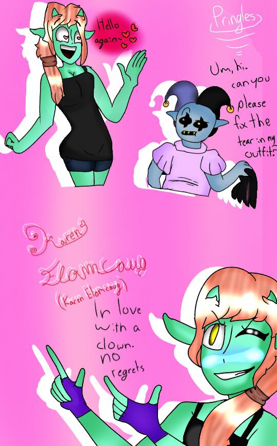 Delta Rune OC-- Karen Elomacaug | Deltarune. Amino