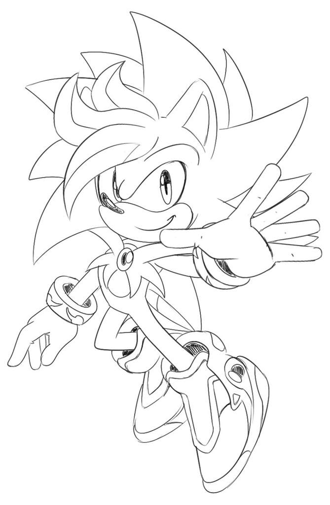 Techno the Hedgehog redesign | Sonic the Hedgehog! Amino