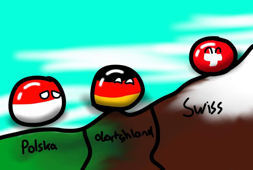 Polska Cant Into Mountains | Polandball Amino