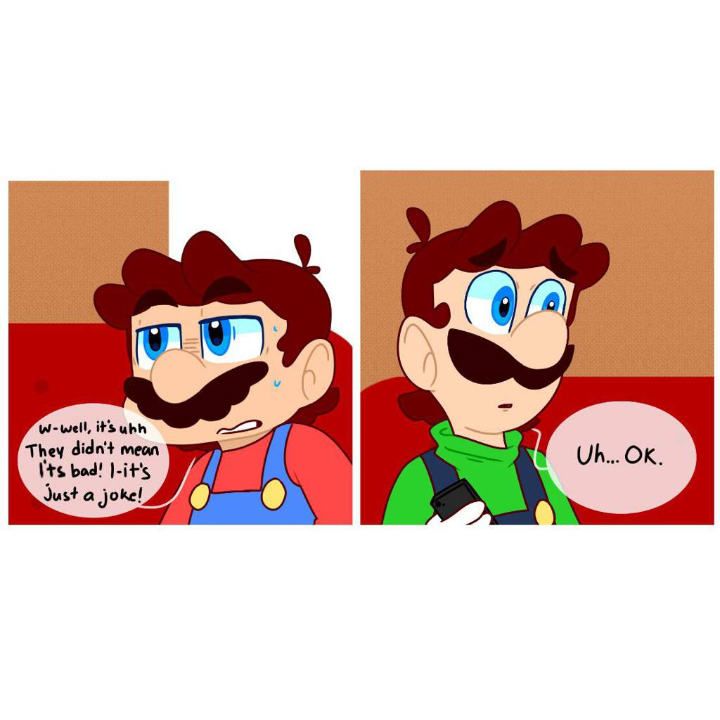 Luigi said the word | Mario Amino