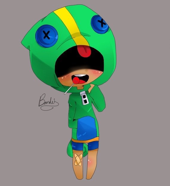 Leon chibi | Brawl Stars Amino