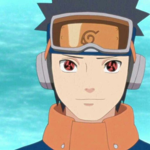 Image Young Obito With His Mangekyou Sharingan After He
