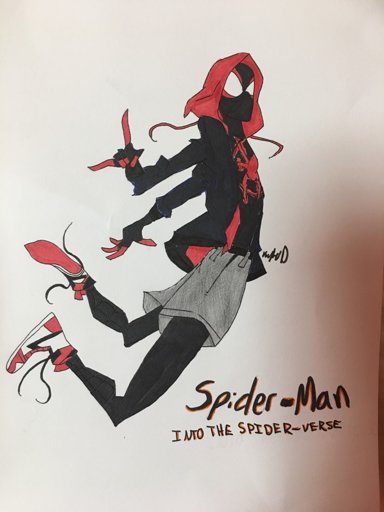 Miles Morales drawing | Spider-Man Amino