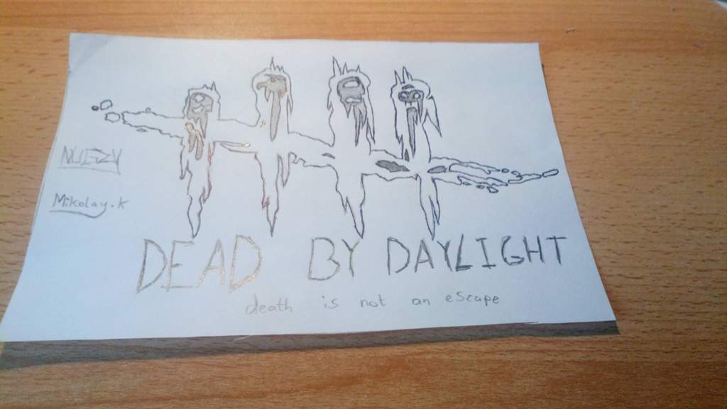 Dead By Daylight Logo Drawing Dead By Daylight Dbd Amino