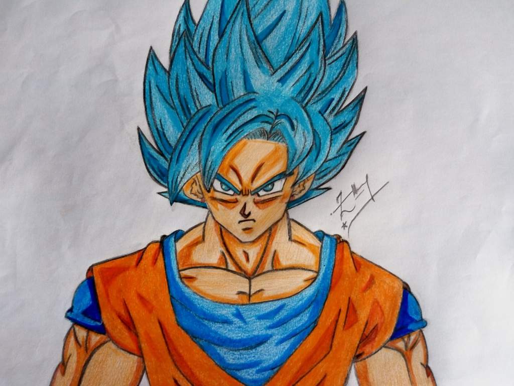  Drawing Goku Super Saiyan Blue Anime City Amino