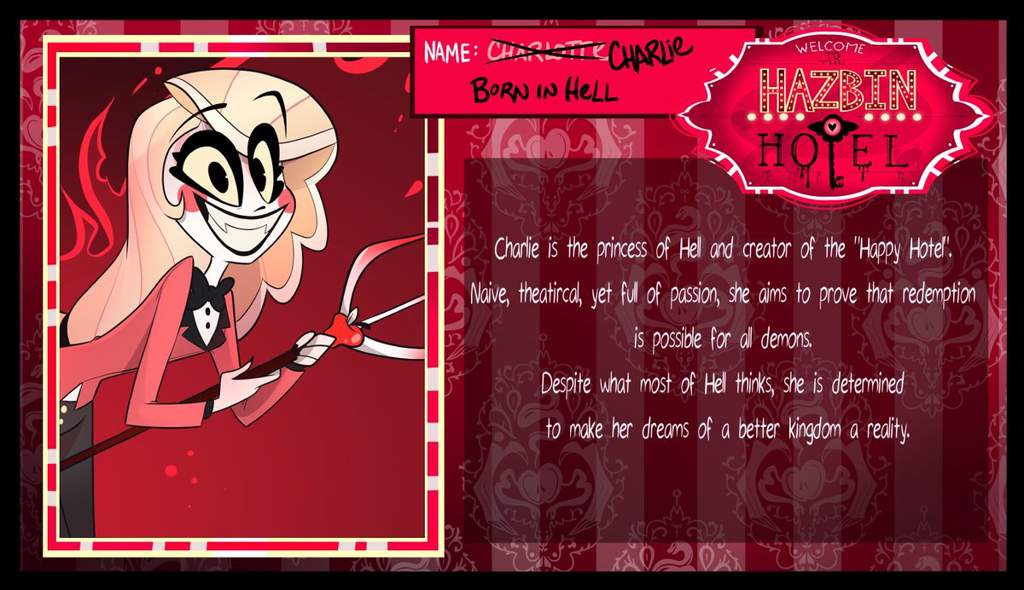 Some of the character cards | Hazbin Hotel (official) Amino