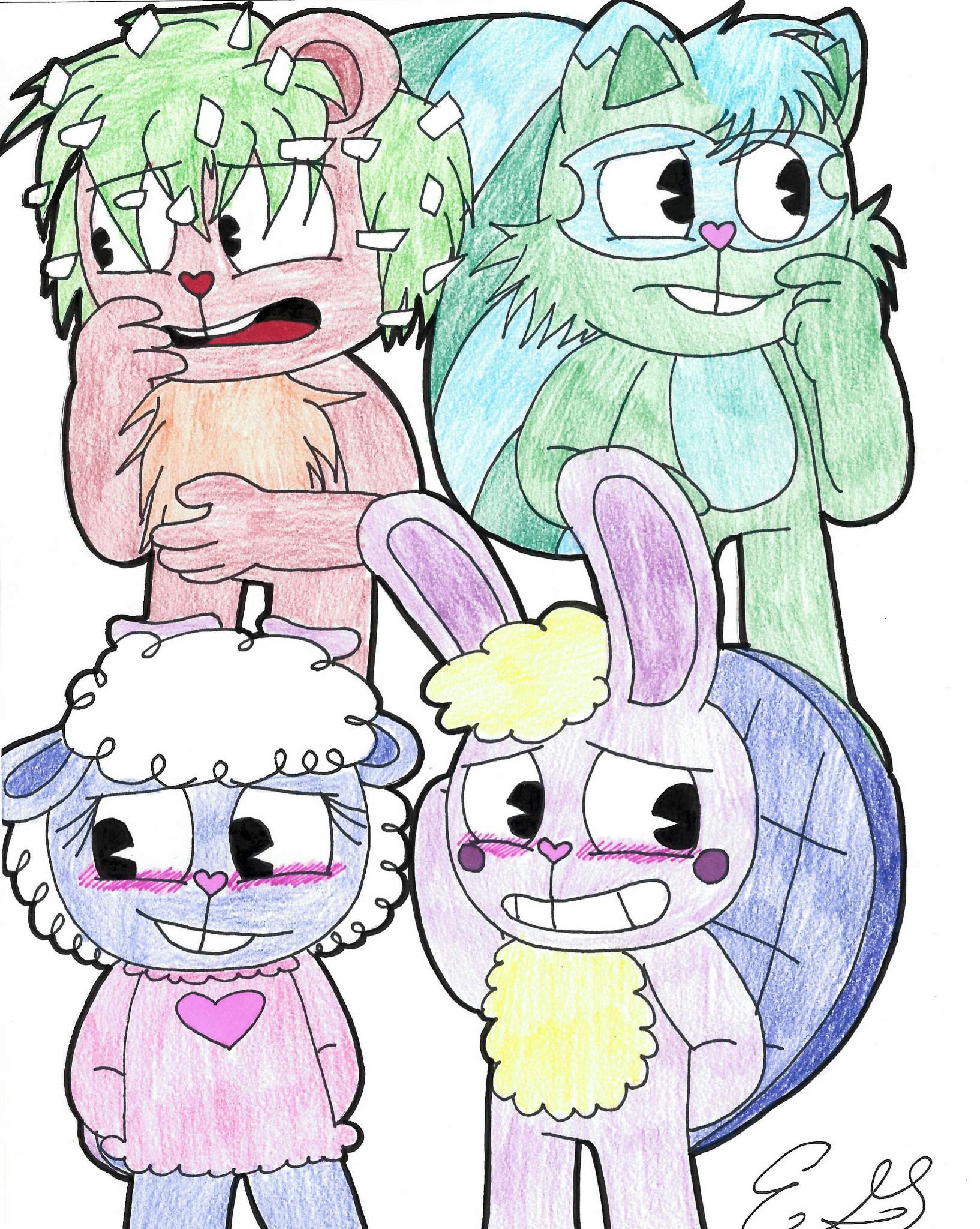 Fankid Doodlez | Happy Tree Friends Amino