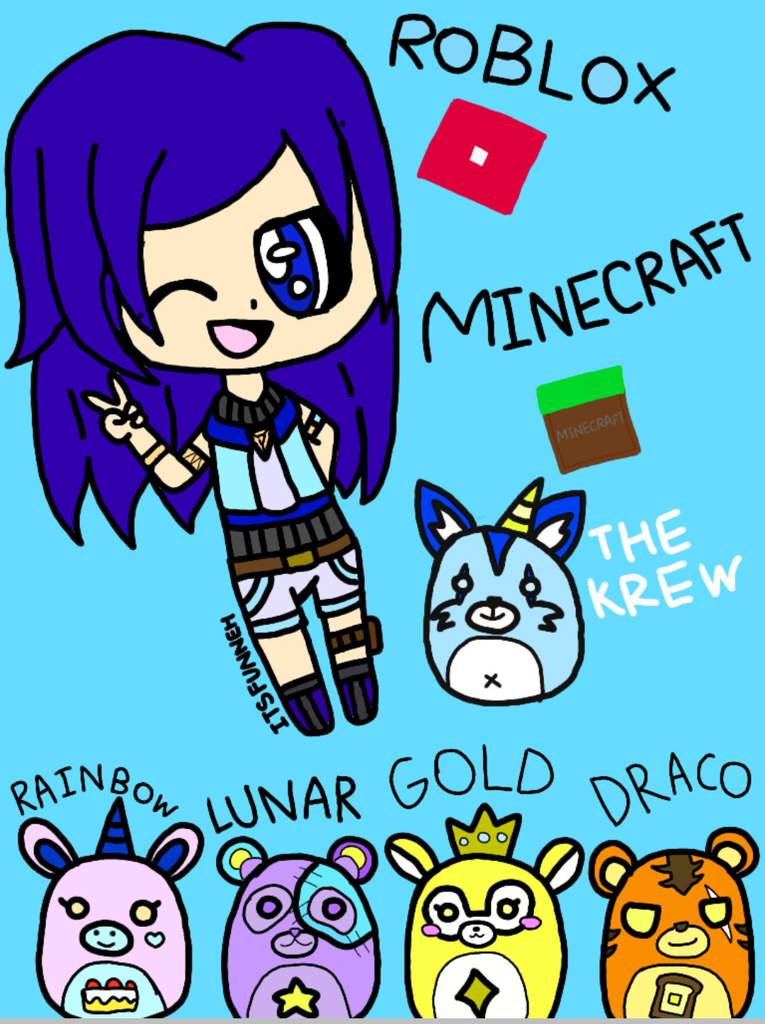 Funneh And The Krew Plushies Itsfunneh Ssyℓ Of Pstatsѕ Amino