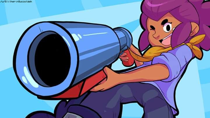 Dibujo De Shelly Brawl Stars Es Amino - cómo dibujar a shelly de brawl stars