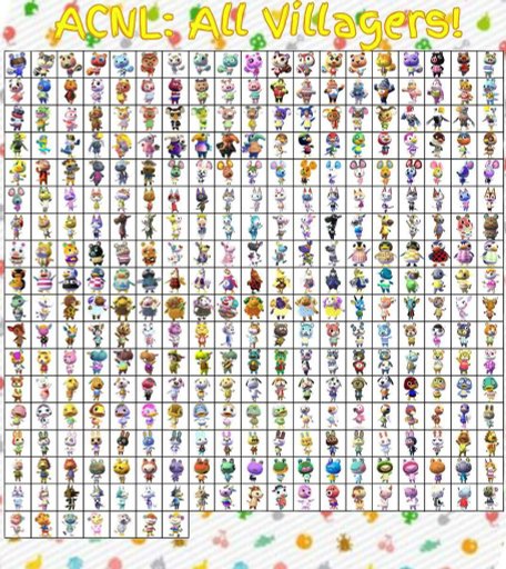 animal crossing new leaf villagers list animal crossing new leaf villagers list