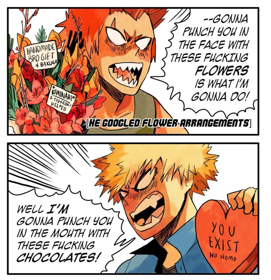 Mha Kiribaku Comic