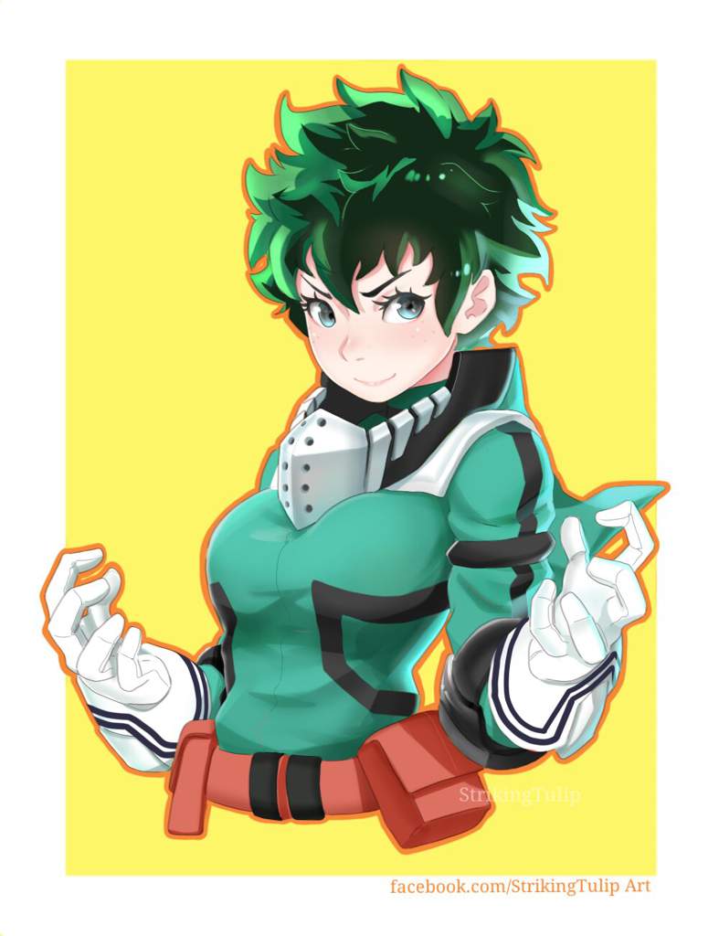 Izuku Midoriya (Genderbent) | Commissions ~ Arts And Crafts Amino