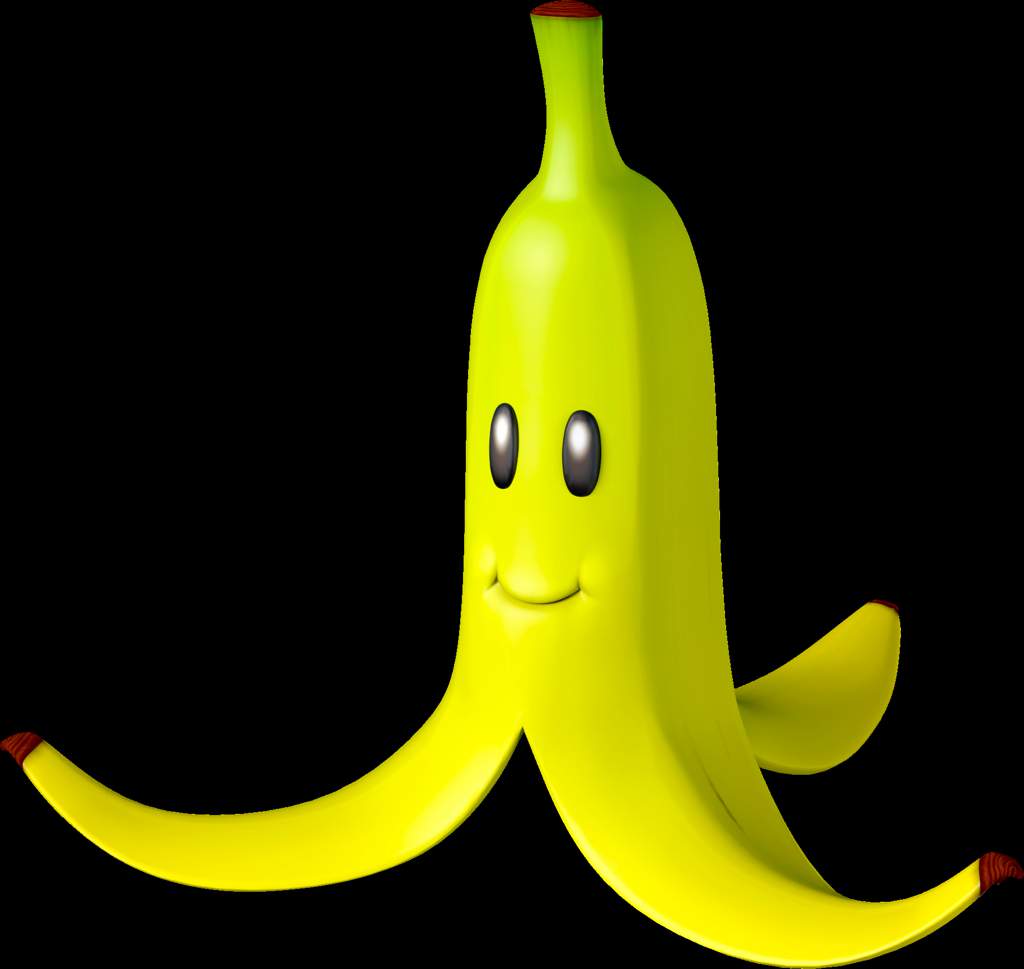 mario kart banana peel plush