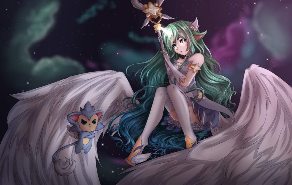 Star Guardian Soraka Speedpaint League Of Legends