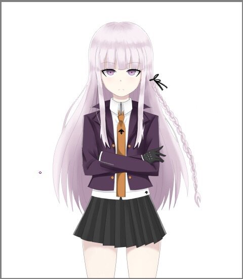 Kyoko Kirigiri Fanart Process | Anime Amino