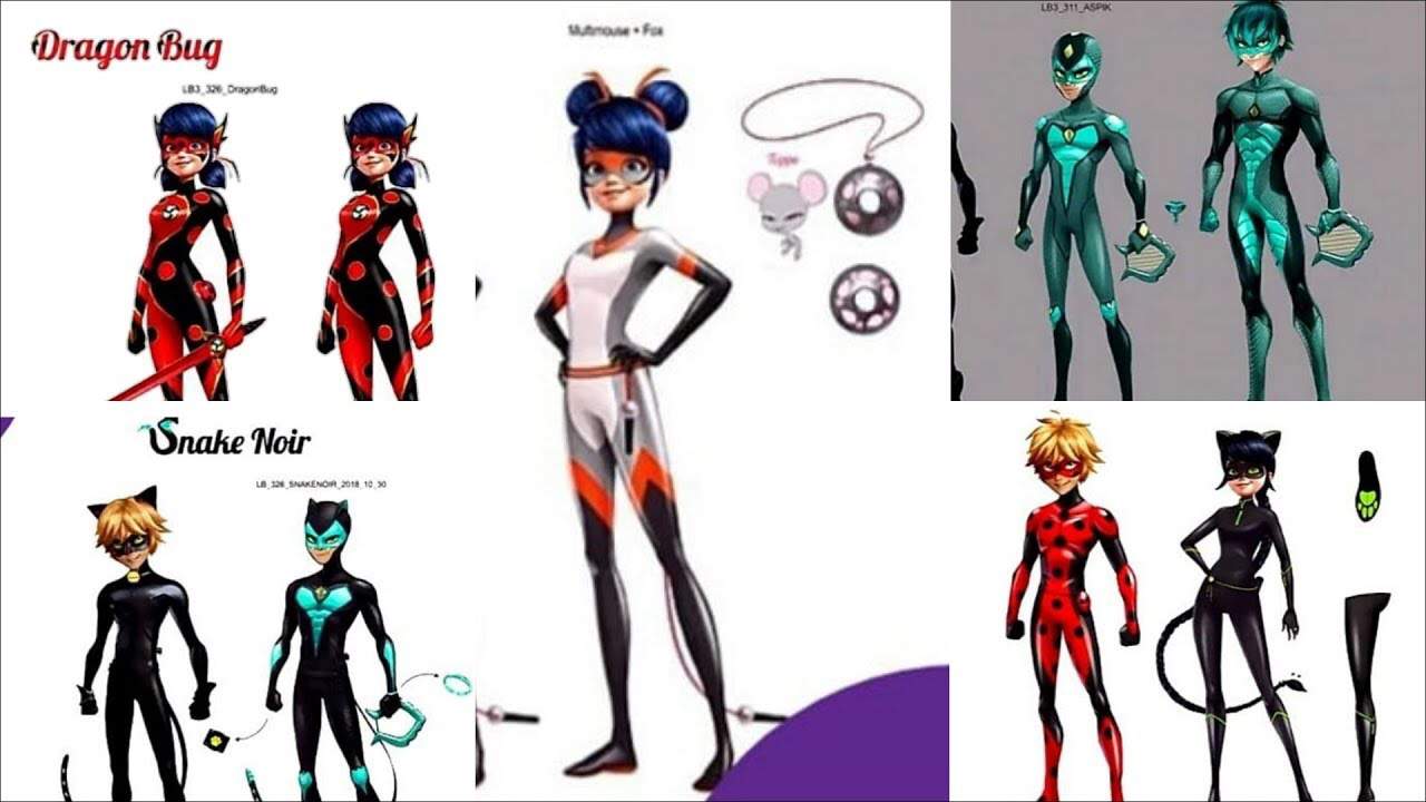 New transformations | Miraculous Amino