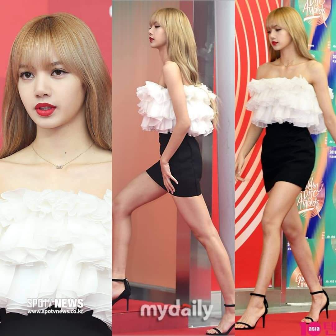 190105 — lisa @ 33rd golden disc awards redcarpet | Lalisa Manoban Amino