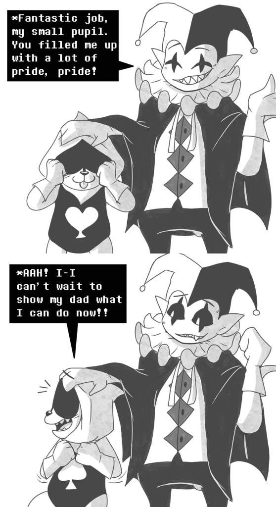 Jevil the Coach (Deltarune comic) | Undertale Amino