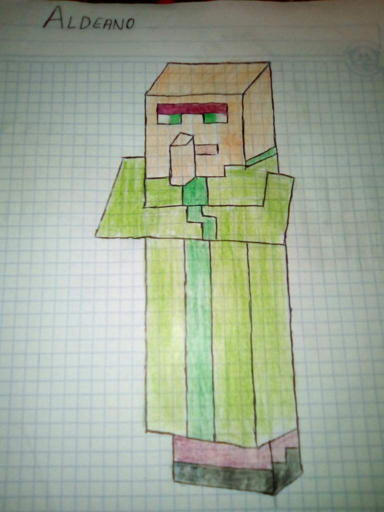 Mi primer dibujo de Minecraft | Minecraft Amino • Crafters Amino