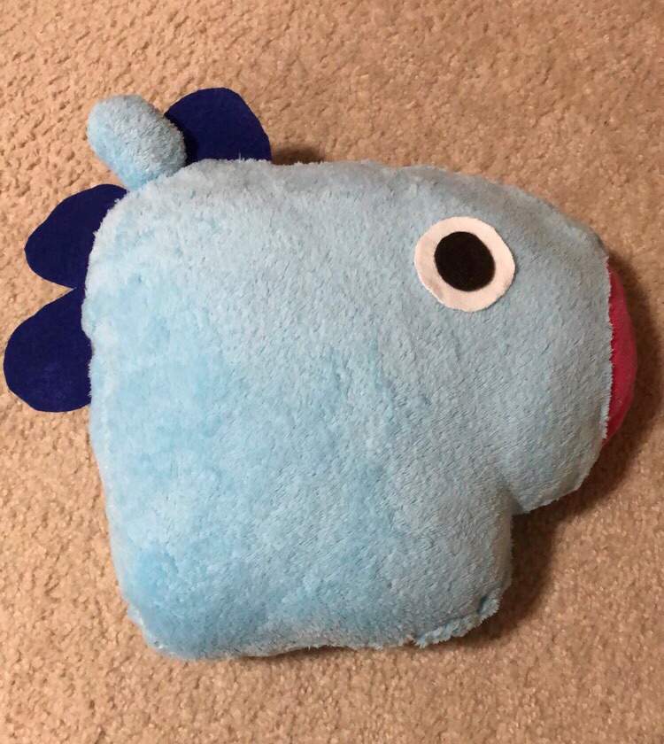 mang plush pillow